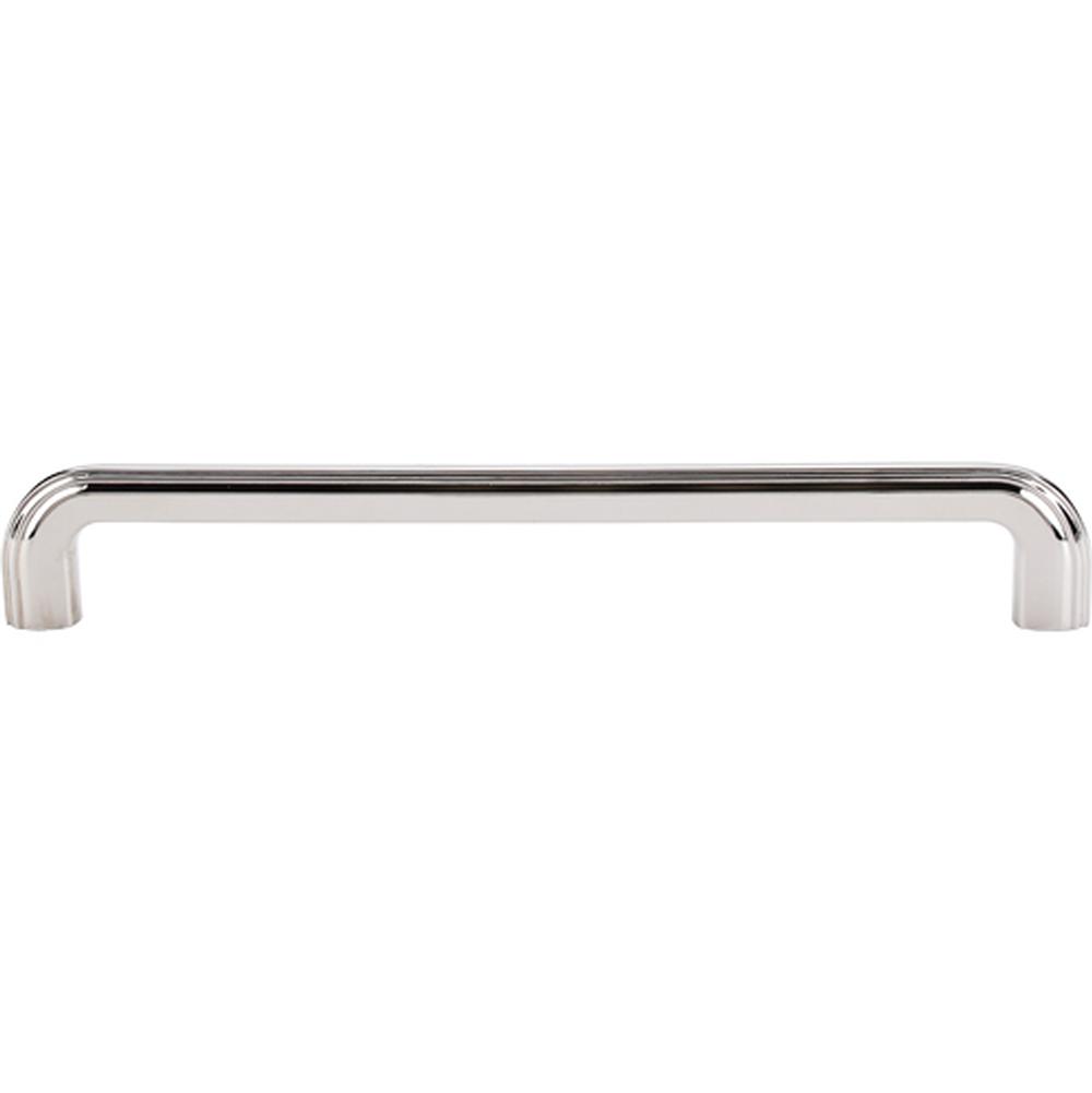 Top Knobs TK224 Victoria Falls Pull 8" - Polished Nickel
