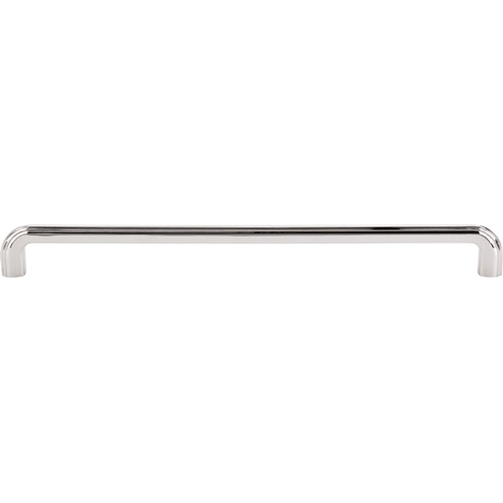 Top Knobs TK225 Victoria Falls Pull 12" - Polished Nickel