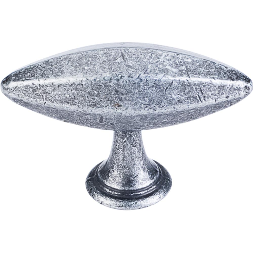 Top Knobs TK230 Chareau T-Handle Small 1 15/16" - Black Iron