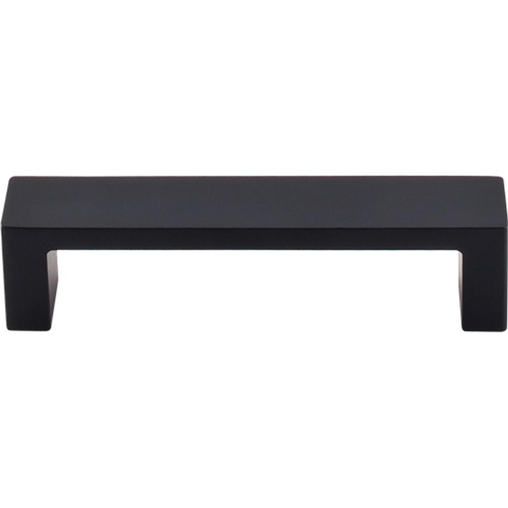 Top Knobs TK250 Modern Metro Pull 3 3/4" - Flat Black