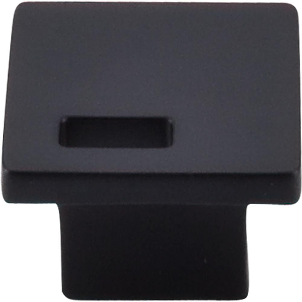 Top Knobs TK269 Modern Metro Slot Knob 1 1/4" - Flat Black