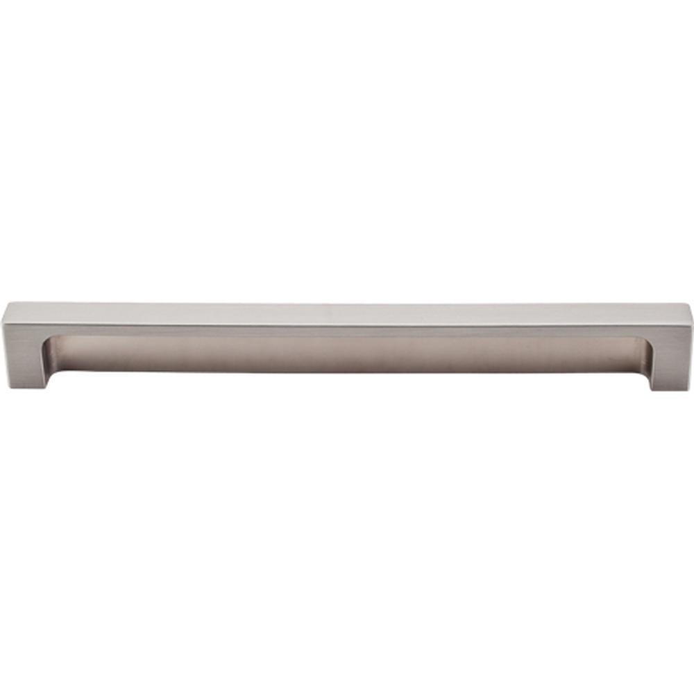 Top Knobs TK277 Modern Metro Tab Pull 8" - Brushed Satin Nickel