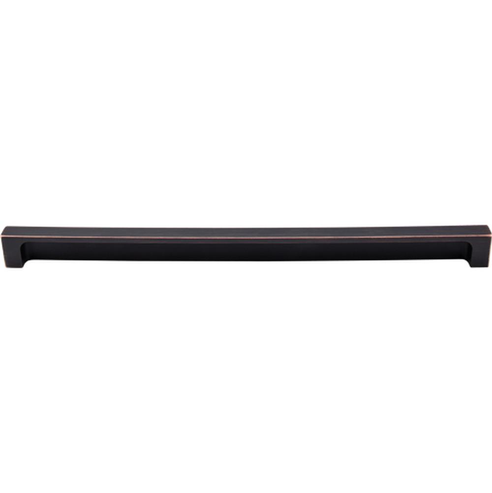 Top Knobs TK278 Modern Metro Tab Pull 12" - Tuscan Bronze