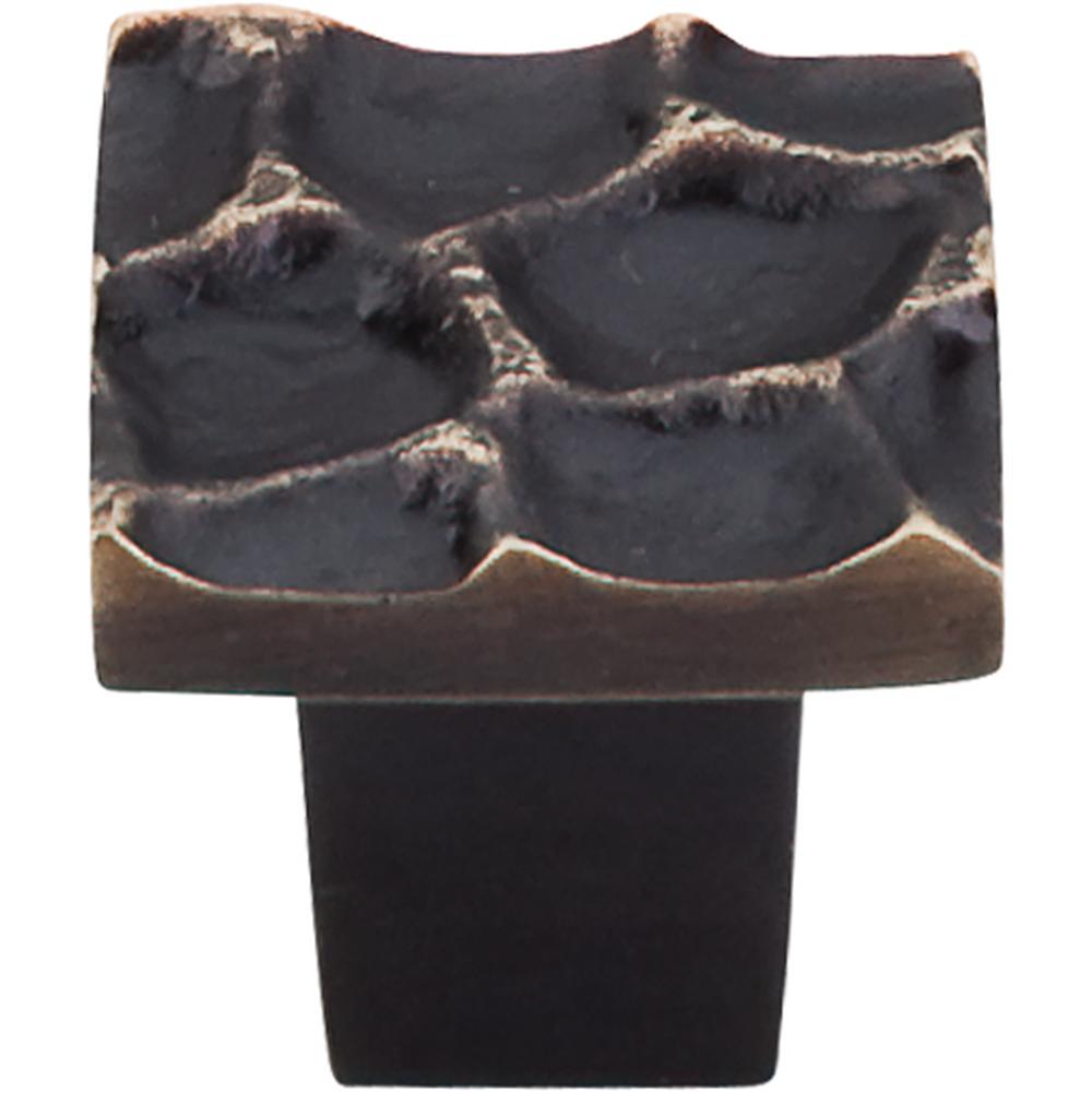 Top Knobs TK300BA Cobblestone Knob Small 1 1/8" - Brass Antique