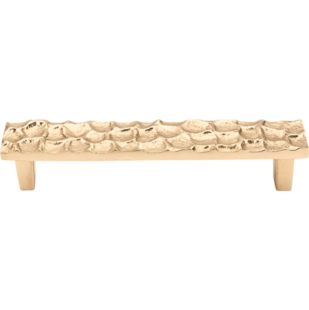 Top Knobs TK305BR Cobblestone Pull 5 1/16" - Brass