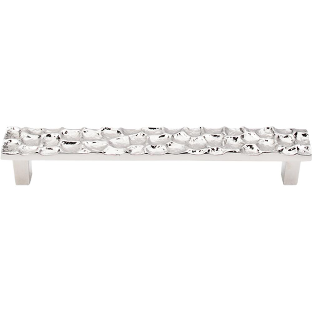 Top Knobs TK306PN Cobblestone Pull 6 5/16" - Polished Nickel