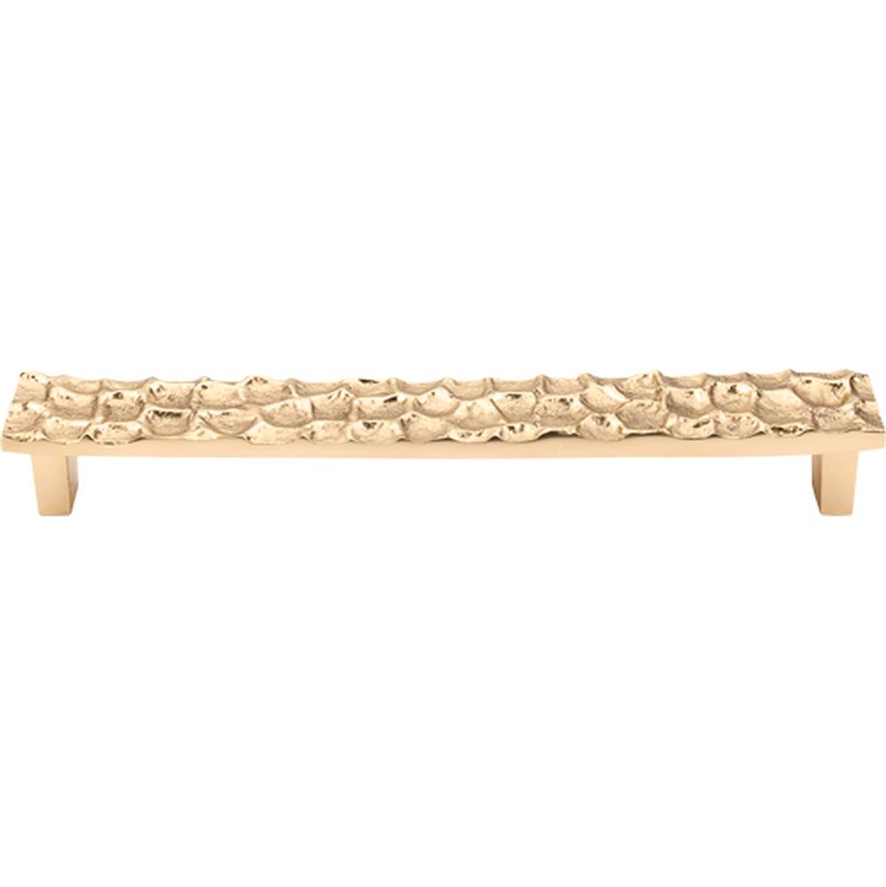 Top Knobs TK307BR Cobblestone Pull 7 9/16" - Brass
