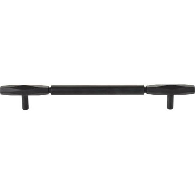 Top Knobs TK3084 Kingsmill Pull 7 9/16 Inch (c-c) - Flat Black