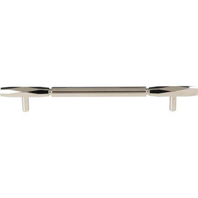 Top Knobs TK3084 Kingsmill Pull 7 9/16 Inch (c-c) - Polished Nickel