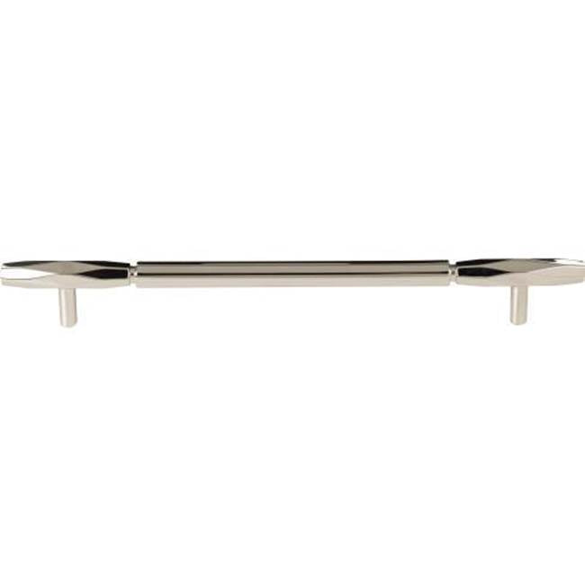Top Knobs TK3085 Kingsmill Pull 8 13/16 Inch (c-c) - Polished Nickel