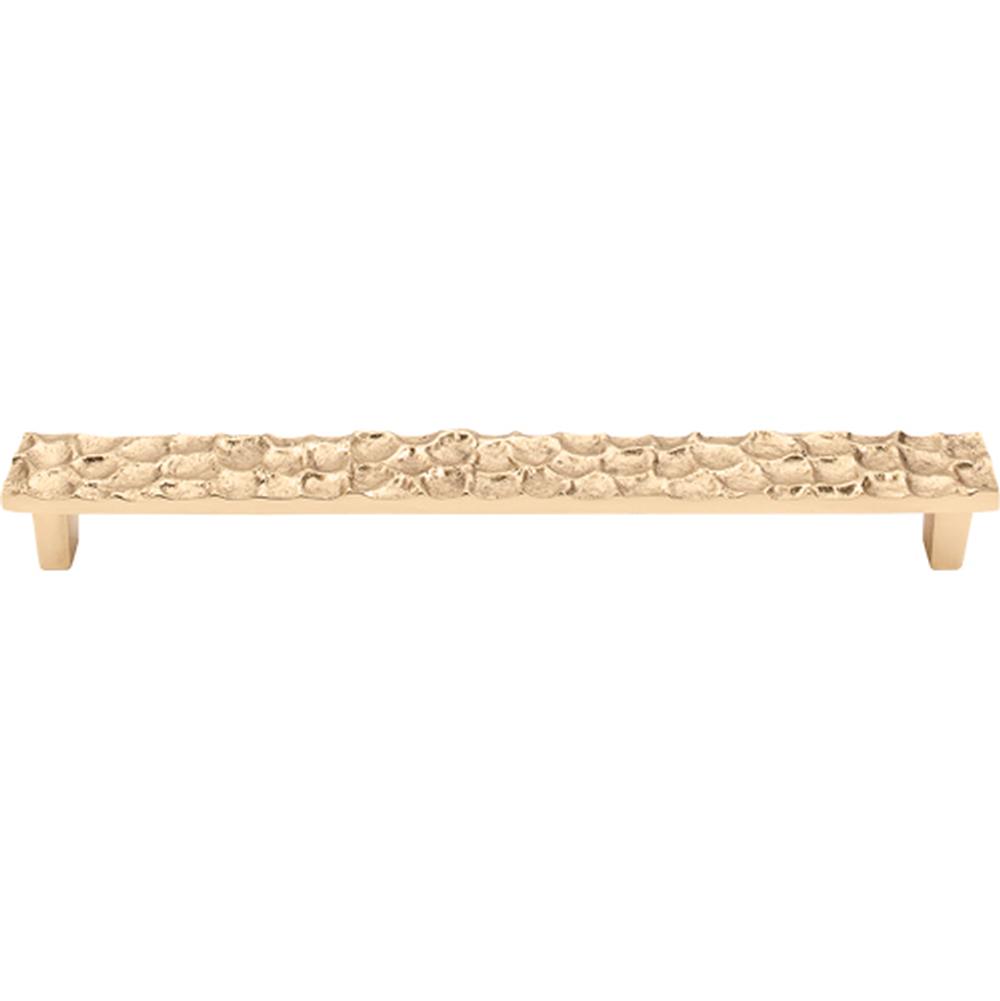 Top Knobs TK308BR Cobblestone Pull 8 13/16" - Brass