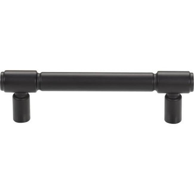 Top Knobs TK3112 Clarence Pull 3 3/4 Inch (c-c) - Flat Black
