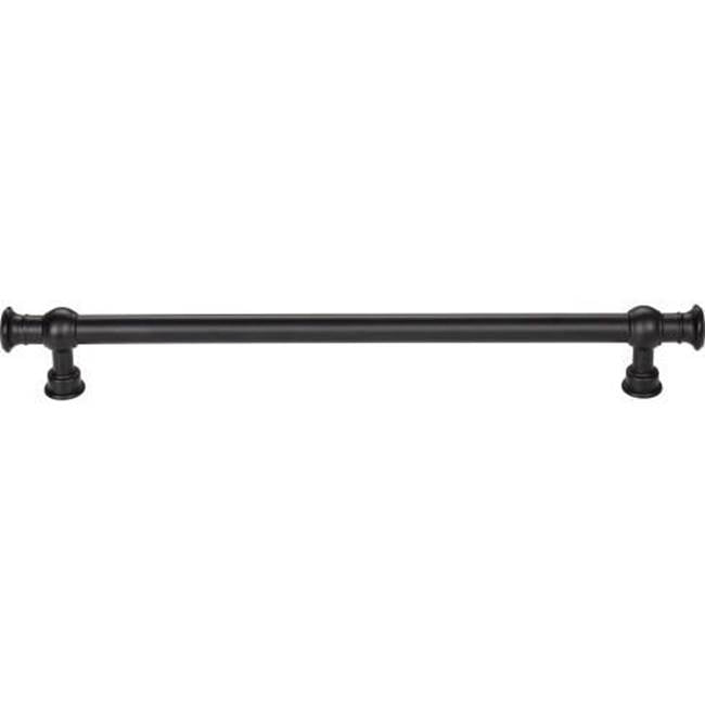 Top Knobs TK3125 Ormonde Pull 8 13/16 Inch (c-c) - Flat Black