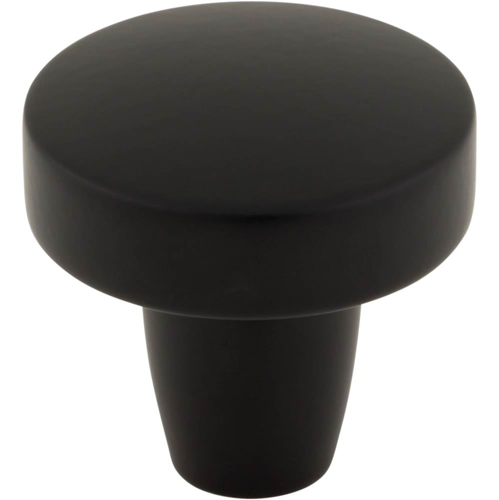 Top Knobs TK3130 Florham Knob 1 1/4 Inch - Flat Black