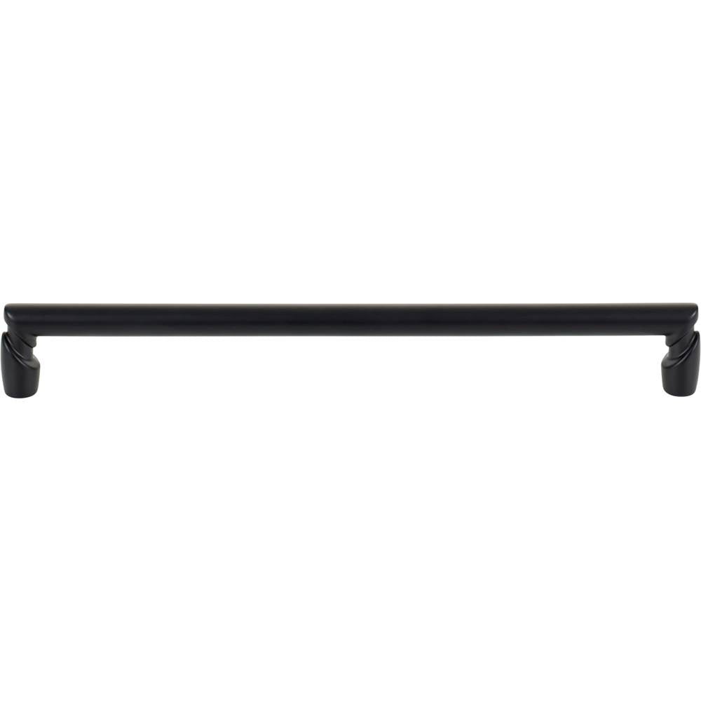 Top Knobs TK3136 Florham Pull 8 13/16 Inch (c-c) - Flat Black