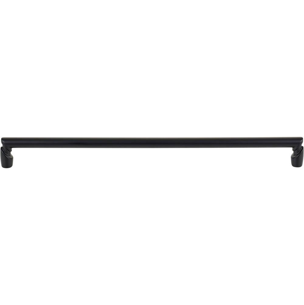 Top Knobs TK3137 Florham Pull 12 Inch (c-c) - Flat Black