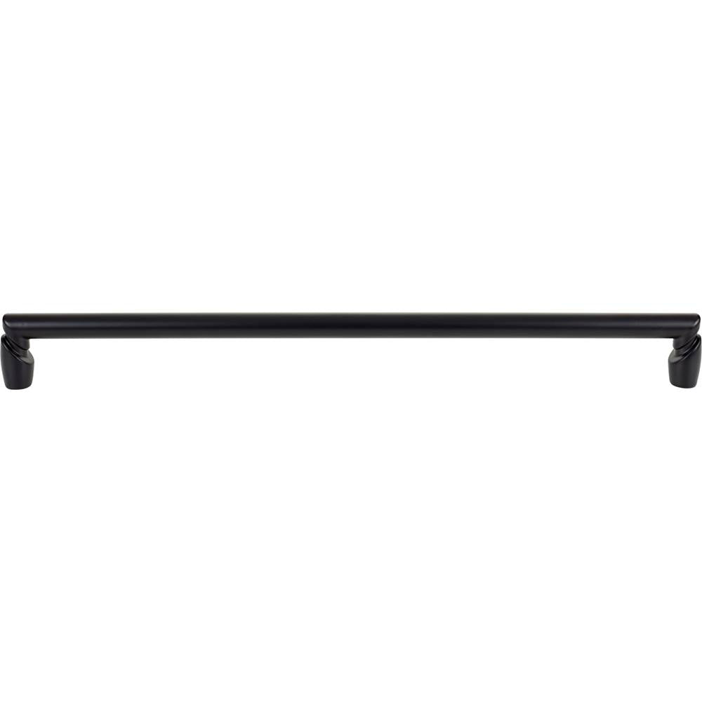 Top Knobs TK3139 Florham Appliance Pull 18 Inch (c-c) - Flat Black