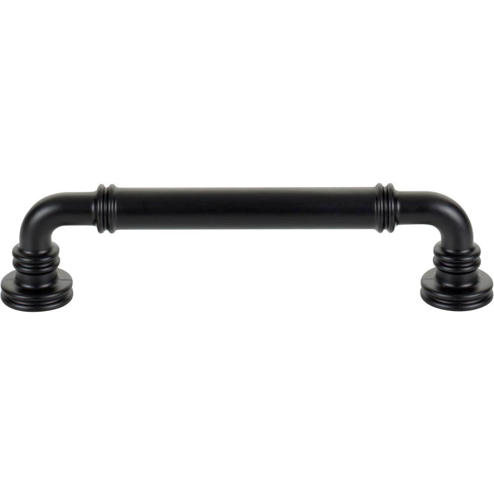 Top Knobs TK3142 Cranford Pull 5 1/16 Inch (c-c) - Flat Black