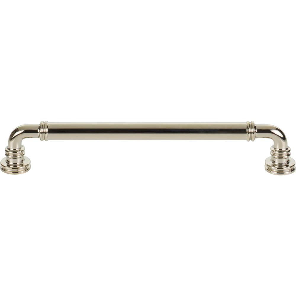 Top Knobs TK3144 Cranford Pull 7 9/16 Inch (c-c) - Polished Nickel