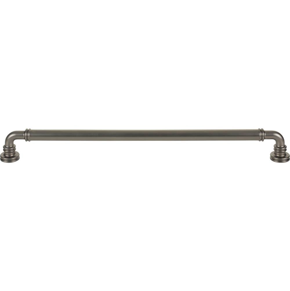 Top Knobs TK3146 Cranford Pull 12 Inch (c-c) - Ash Gray