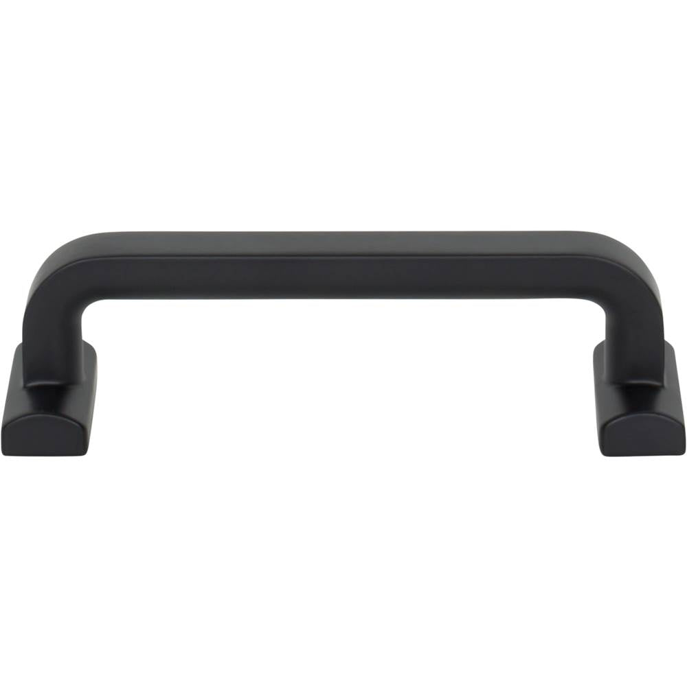 Top Knobs TK3162 Harrison Pull 3 3/4 Inch (c-c) - Flat Black