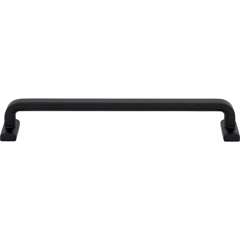Top Knobs TK3165 Harrison Pull 7 9/16 Inch (c-c) - Flat Black