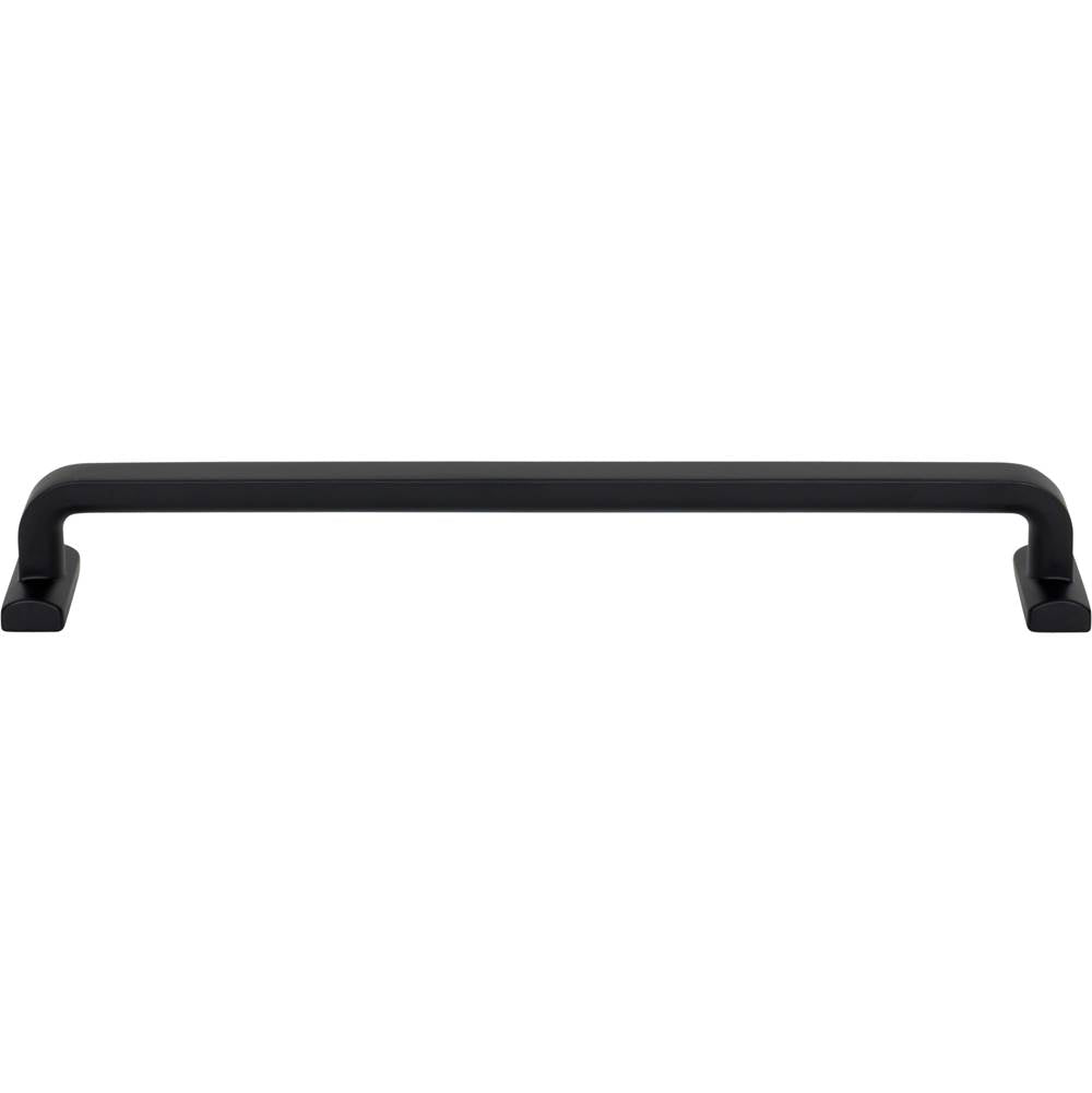Top Knobs TK3166 Harrison Pull 8 13/16 Inch (c-c) - Flat Black