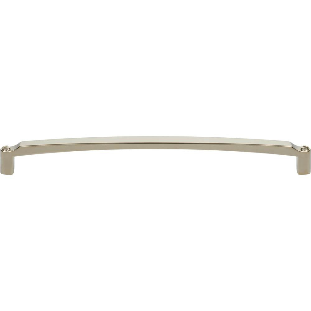 Top Knobs TK3175 Haddonfield Pull 8 13/16 Inch (c-c) - Polished Nickel