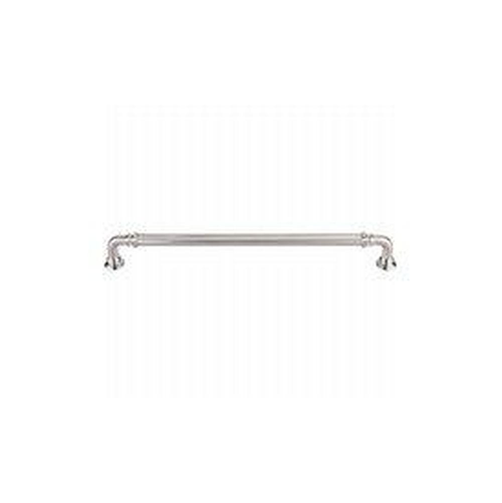 Top Knobs TK325 Reeded Pull 9" - Brushed Satin Nickel