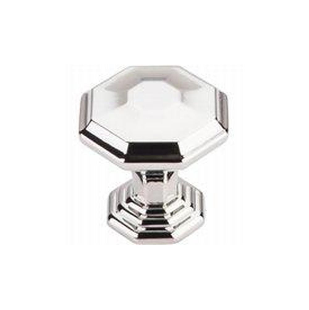 Top Knobs TK340 Chalet Knob 1 1/4" - Polished Nickel