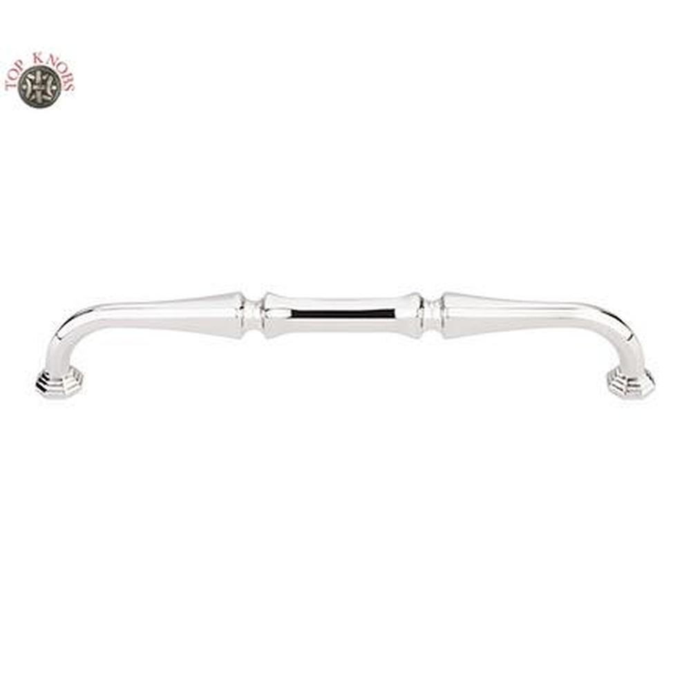 Top Knobs TK343 Chalet Pull 7" - Polished Nickel
