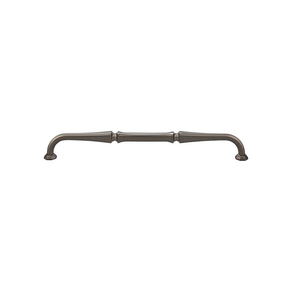 Top Knobs TK344 Chalet Pull 9" - Ash Gray