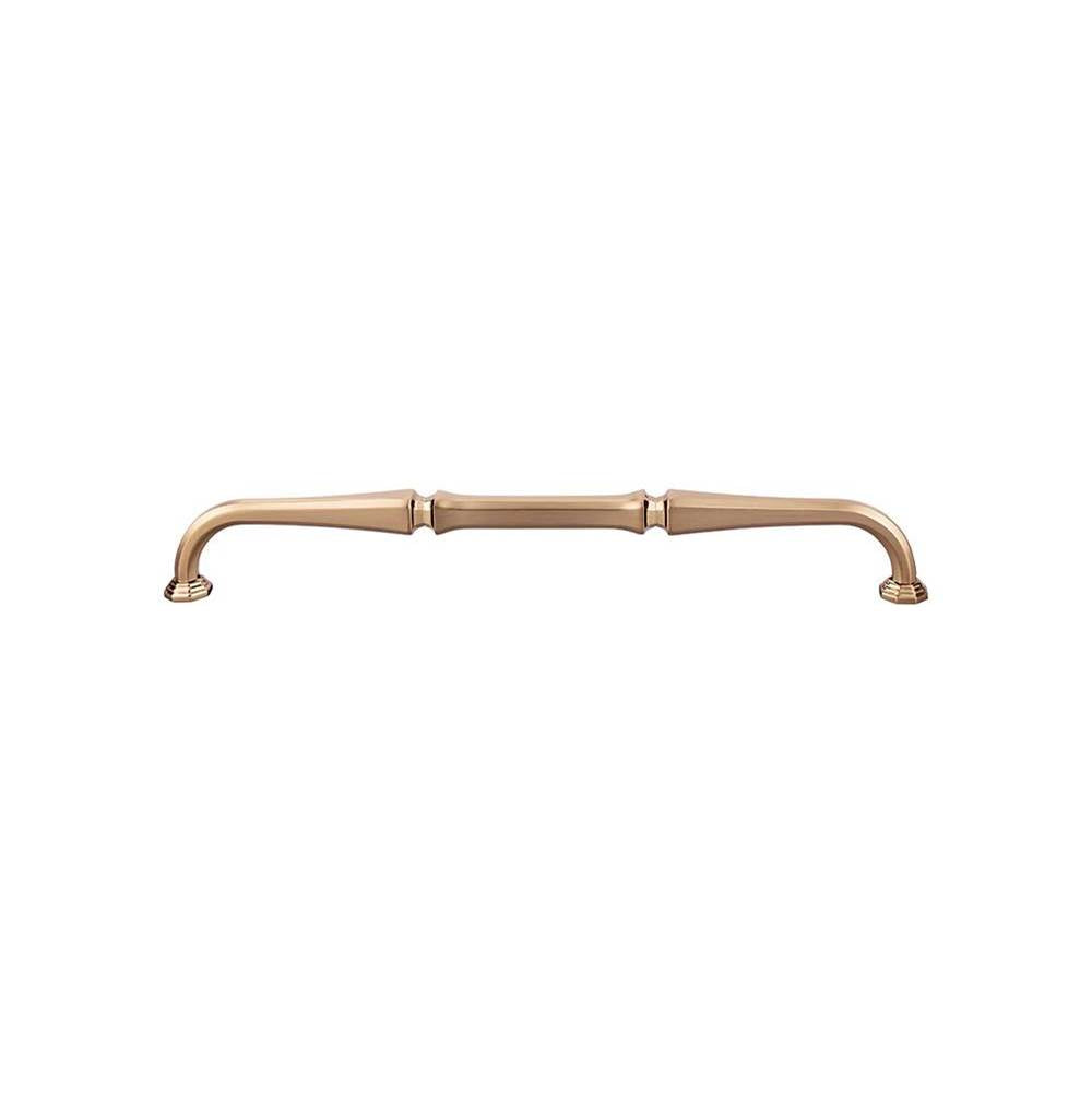 Top Knobs TK344 Chalet Pull 9" - Honey Bronze