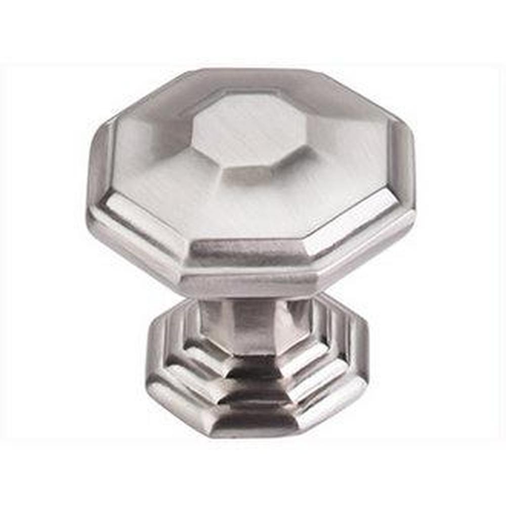 Top Knobs TK348 Chalet Knob 1 1/2" - Brushed Satin Nickel