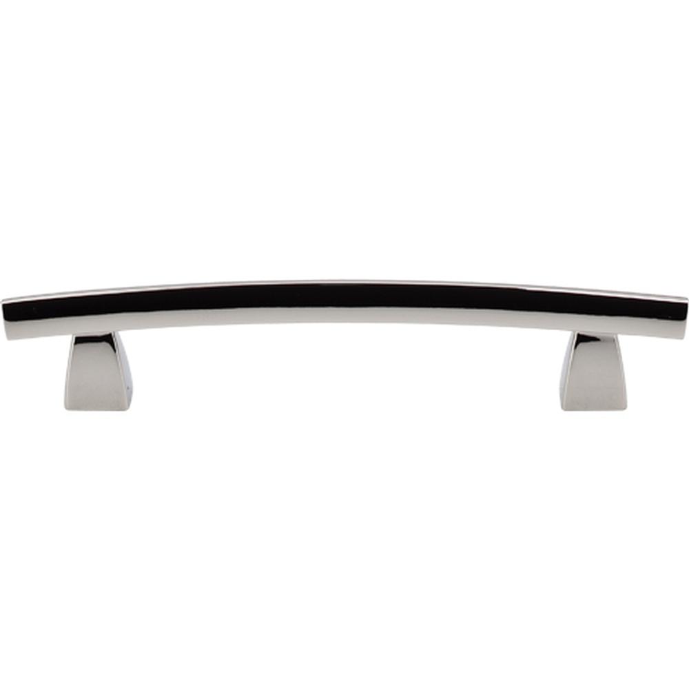 Top Knobs TK4 Arched Pull 5" - Polished Nickel