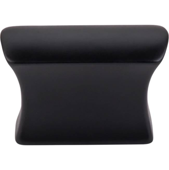 Top Knobs TK551 Glacier Knob 1 1/2 Inch - Flat Black