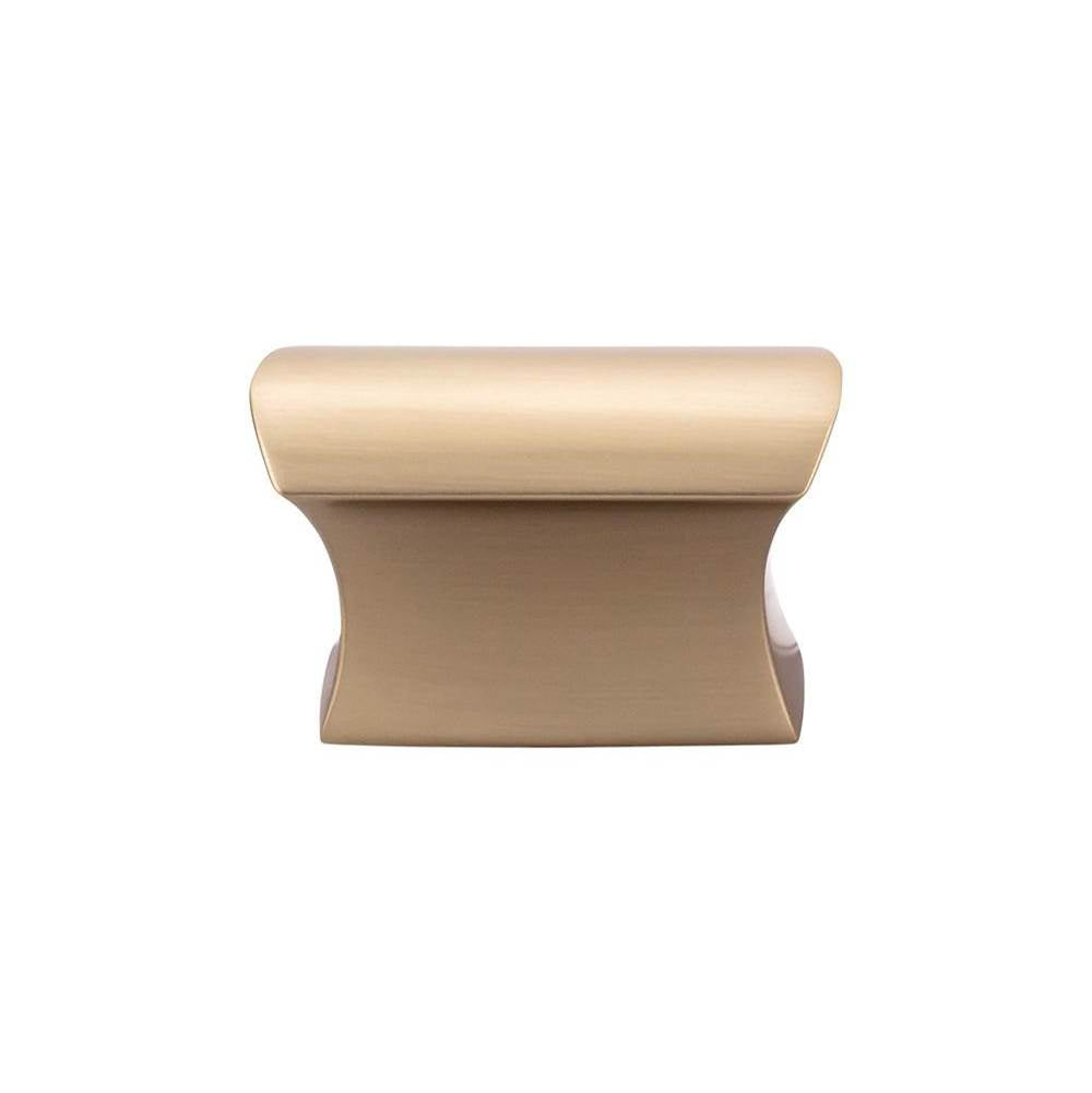 Top Knobs TK551 Glacier Knob 1 1/2 Inch - Honey Bronze