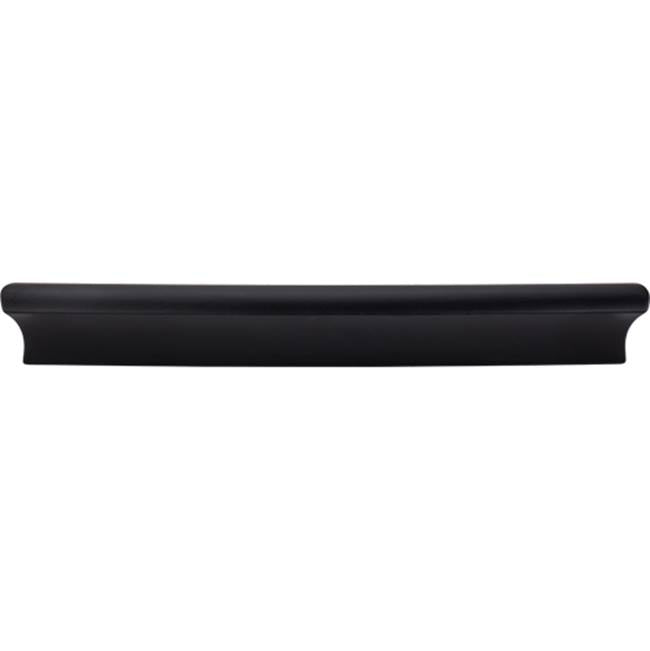 Top Knobs TK555 Glacier Pull 6 Inch (c-c) - Flat Black