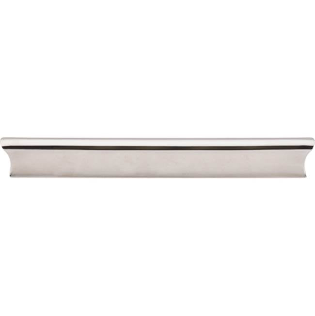 Top Knobs TK555 Glacier Pull 6 Inch (c-c) - Polished Nickel