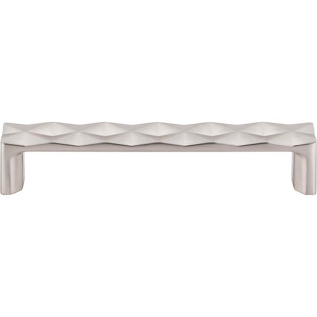 Top Knobs TK562 Quilted Pull 5 1/16 Inch (c-c) - Brushed Satin Nickel