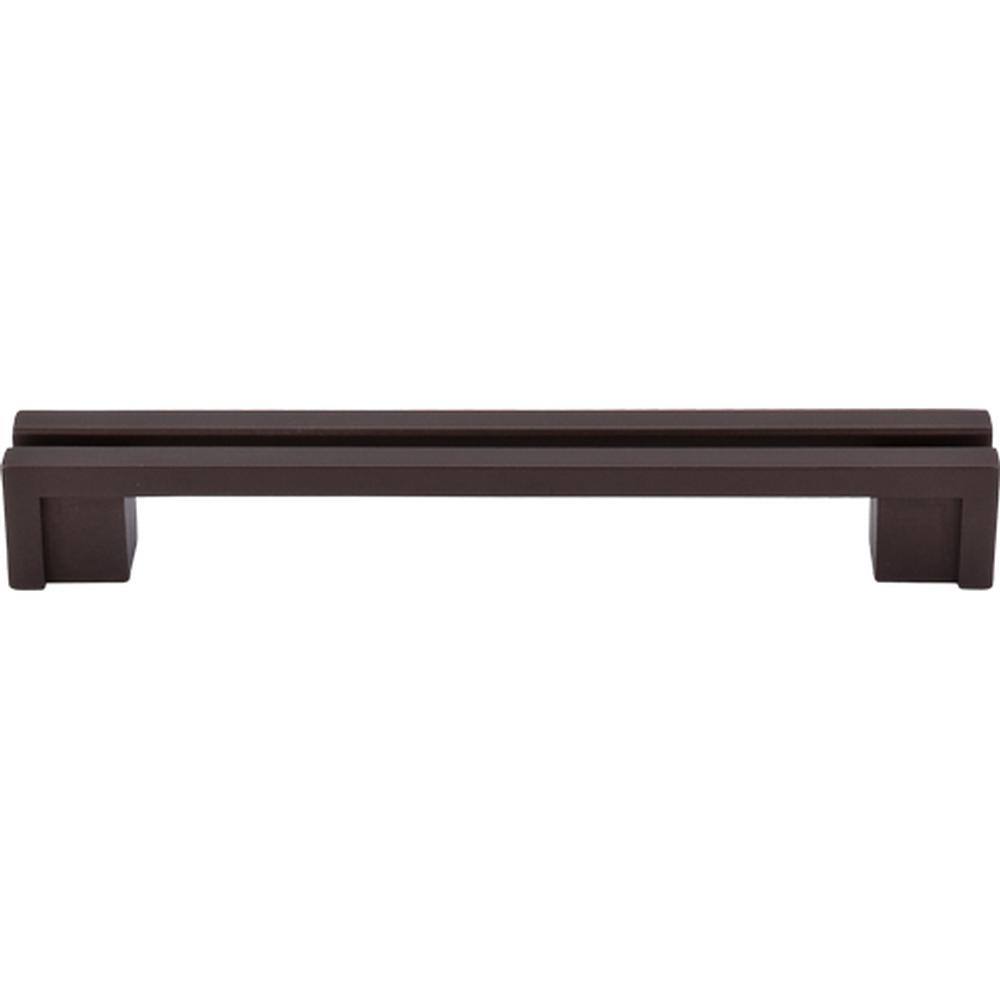 Top Knobs TK56 Flat Rail Pull 5" - Oil Rubbed Bronze