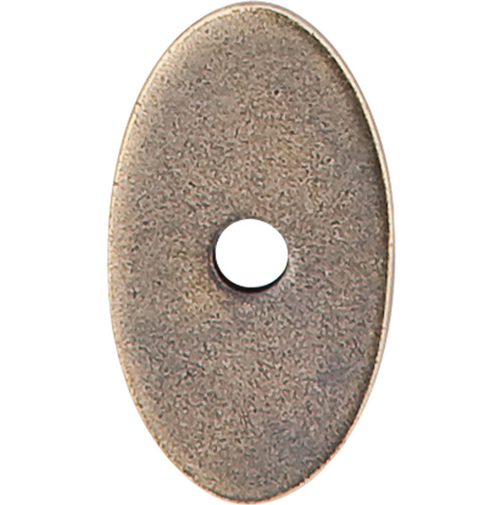 Top Knobs TK58 Oval Backplate Small 1 1/4" - German Bronze