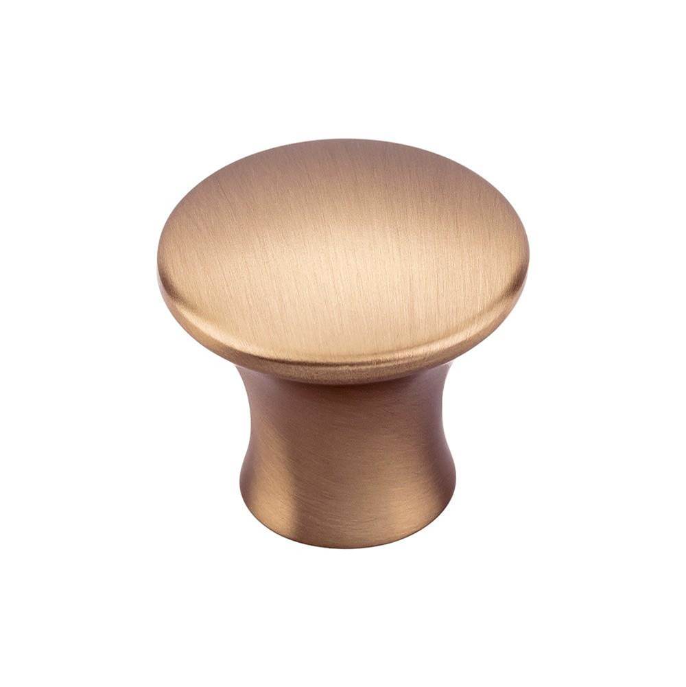 Top Knobs TK591 Oculus Knob 1 1/8 Inch - Honey Bronze