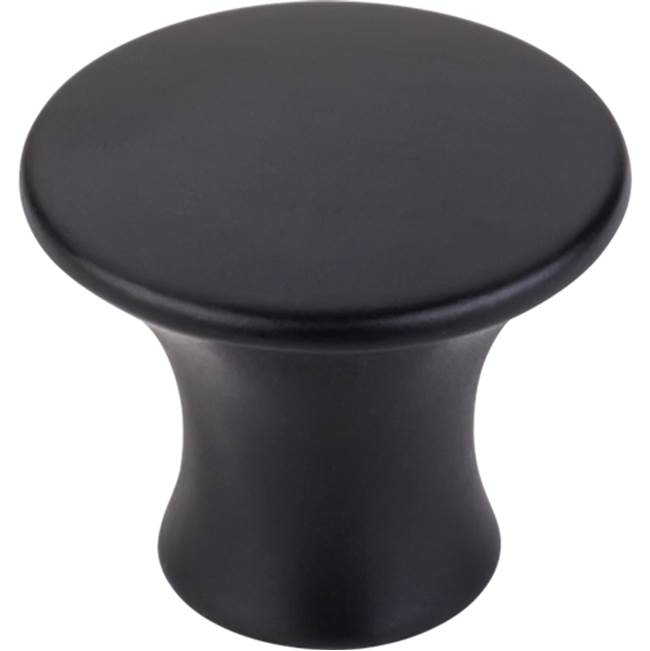 Top Knobs TK592 Oculus Knob 1 5/16 Inch - Flat Black