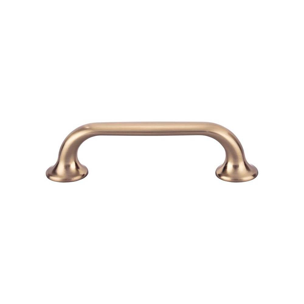 Top Knobs TK593 Oculus Oval Pull 3 3/4 Inch (c-c) - Honey Bronze