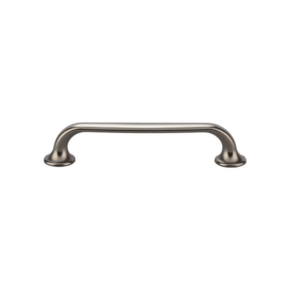 Top Knobs TK594 Oculus Oval Pull 5 1/16 Inch (c-c) - Ash Gray