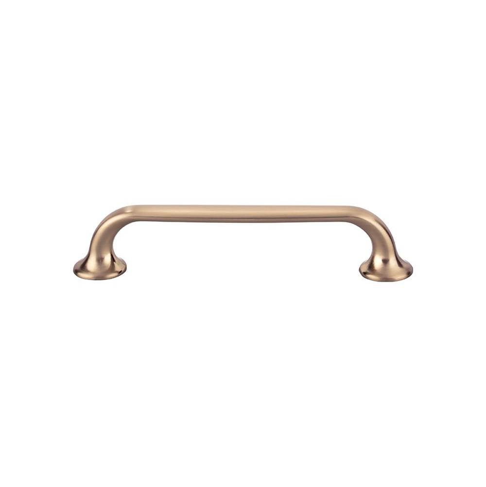 Top Knobs TK594 Oculus Oval Pull 5 1/16 Inch (c-c) - Honey Bronze