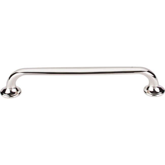 Top Knobs TK595 Oculus Oval Pull 6 5/16 Inch (c-c) - Polished Nickel