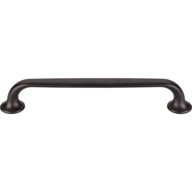 Top Knobs TK595 Oculus Oval Pull 6 5/16 Inch (c-c) - Sable