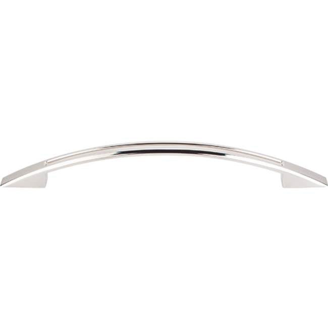 Top Knobs TK620 Tango Cut Out Pull 6 5/16 Inch (c-c) - Polished Nickel